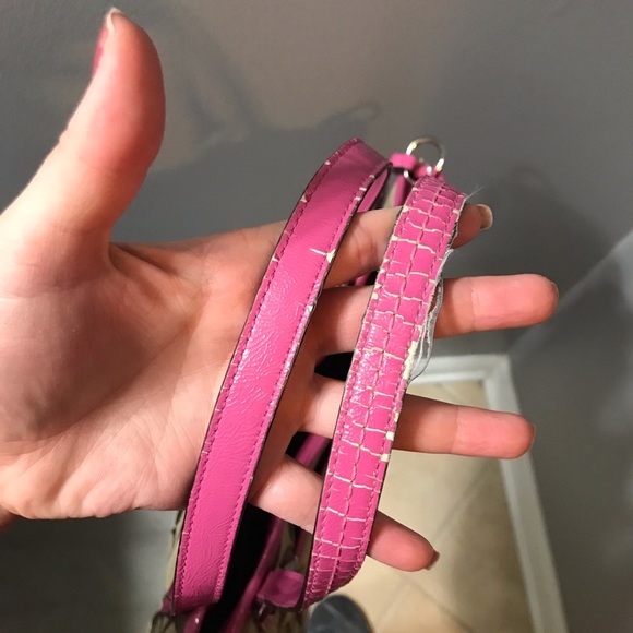 Coach brown & pink purse 💕 - Picture 7 of 7